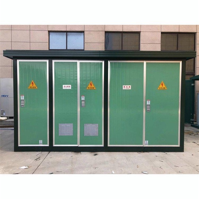 昌邑1600KVA欧式箱式变压器